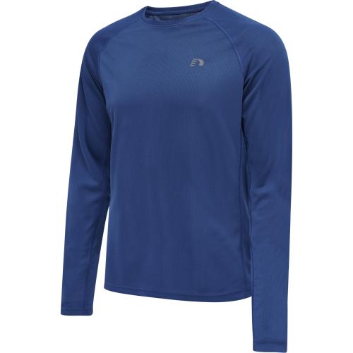 Newline Men Core Running T-Shirt L/S - true blue (Grösse: L) von Newline