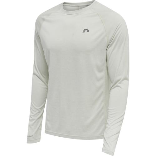 Newline Men Running L/S - oyster mushroom melange (Grösse: XL) von Newline