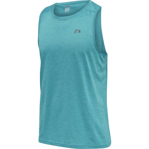 Newline Men Running Singlet - capri breeze melange (Grösse: L) von Newline