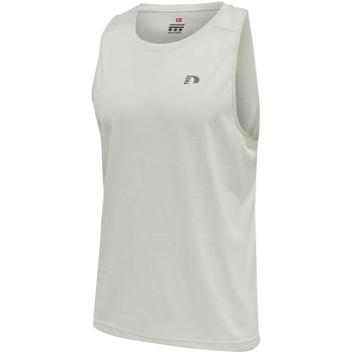 Newline Men Running Singlet - oyster mushroom melange (Grösse: 3XL) von Newline
