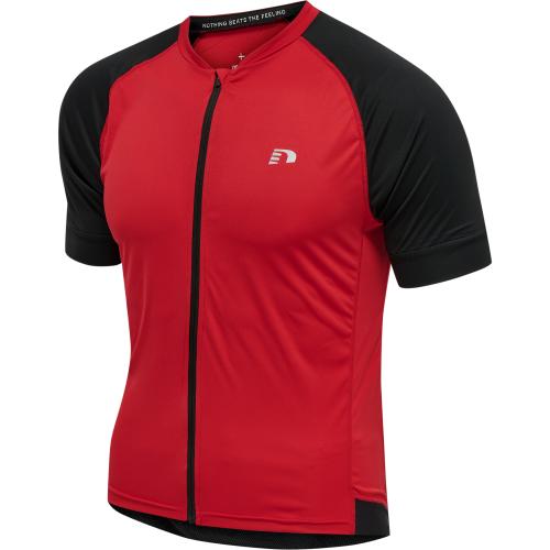 Newline Mens Core Bike Jersey - tango red (Grösse: L) von Newline