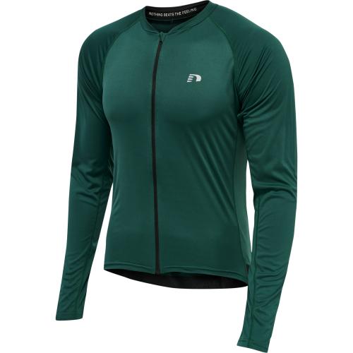 Newline Mens Core Bike L/S Jersey - sea moss (Grösse: 3XL) von Newline