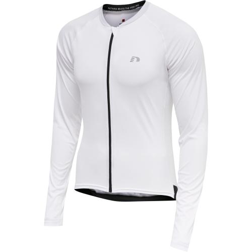 Newline Mens Core Bike L/S Jersey - white (Grösse: S) von Newline