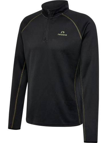 Newline Nwlagile Half Zip Midlayer - black (Grösse: M) von Newline