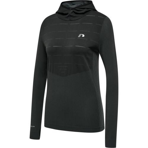 Newline Nwlcambrigde Seamless Hoodie Women - black (Grösse: XS) von Newline