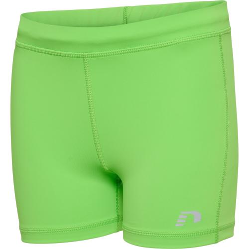 Newline Nwlcore Athletic Hotpants Kids - green flash (Grösse: 164) von Newline