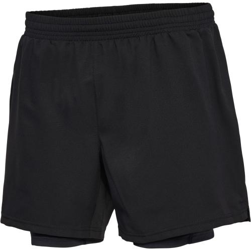 Newline Nwldallas Shorts 2In1 Men - black (Grösse: XL) von Newline