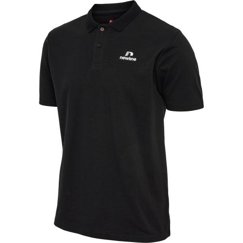 Newline Nwllea Cotton Polo Men - black (Grösse: 5XL) von Newline