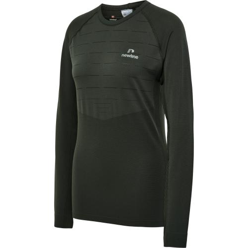 Newline Nwlpace LS Seamless Woman - beluga (Grösse: M) von Newline