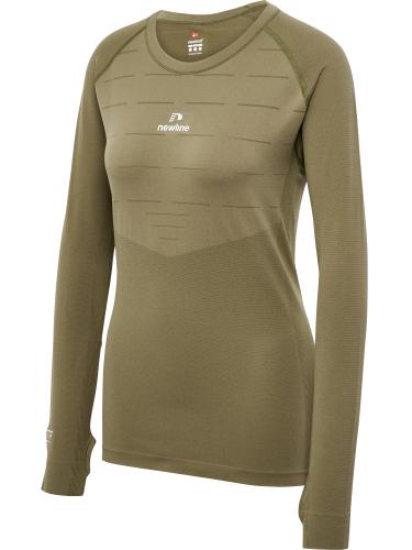 Newline Nwlpace LS Seamless Woman - capers (Grösse: L) von Newline