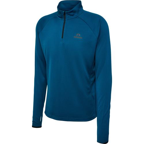 Newline Nwlphoenix 1/2 Zip L/S Men - majolica blue (Grösse: 2XL) von Newline