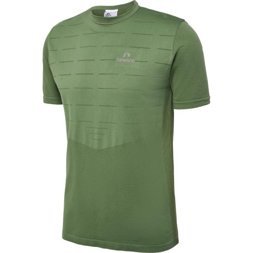 Newline Nwlriverside Seamless T-Shirt S/S Men - four leaf clover (Grösse: 2XL) von Newline