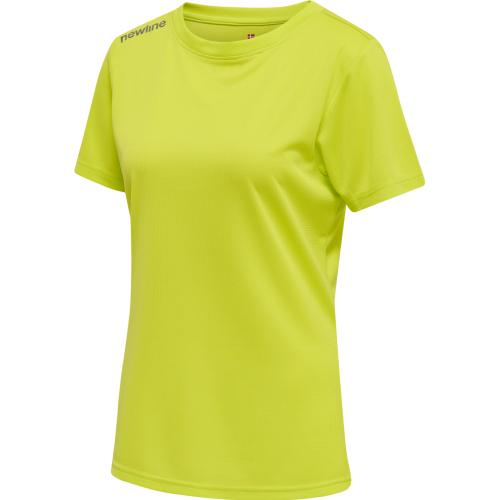 Newline Women Core Functional T-Shirt S/S - evening primrose (Grösse: S) von Newline