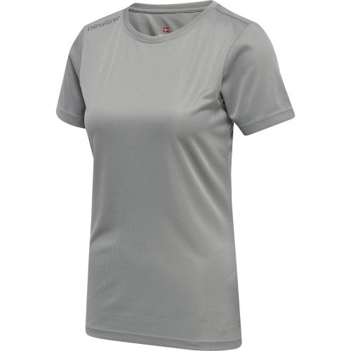 Newline Women Core Functional T-Shirt S/S - sharkskin (Grösse: XS) von Newline