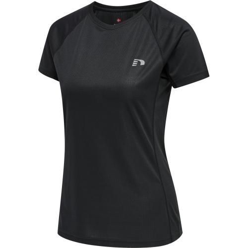 Newline Women Core Running T-Shirt S/S - black (Grösse: S) von Newline