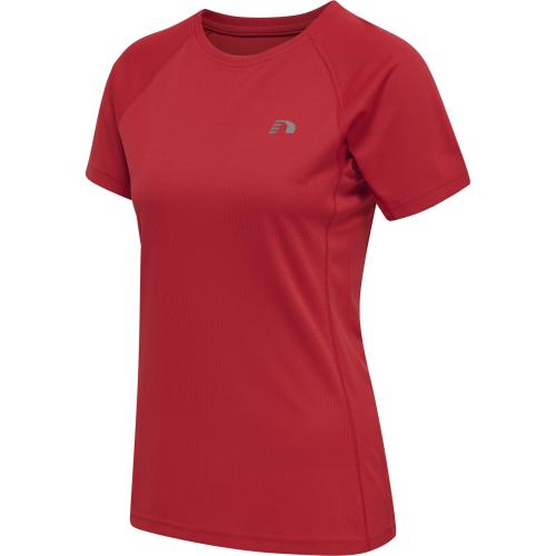 Newline Women Core Running T-Shirt S/S - tango red (Grösse: M) von Newline