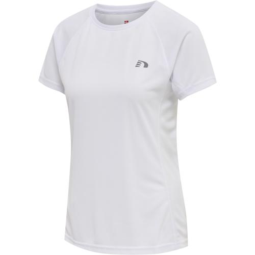 Newline Women Core Running T-Shirt S/S - white (Grösse: L) von Newline
