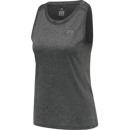 Newline Women Running Singlet - forged iron melange (Grösse: XL) von Newline