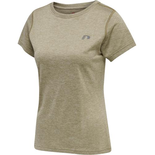 Newline Women Statement T-Shirt S/S - winter twig melange (Grösse: L) von Newline