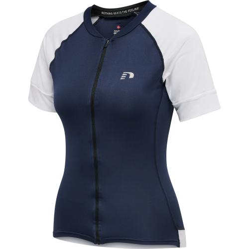 Newline Womens Core Bike Jersey - black iris (Grösse: L) von Newline