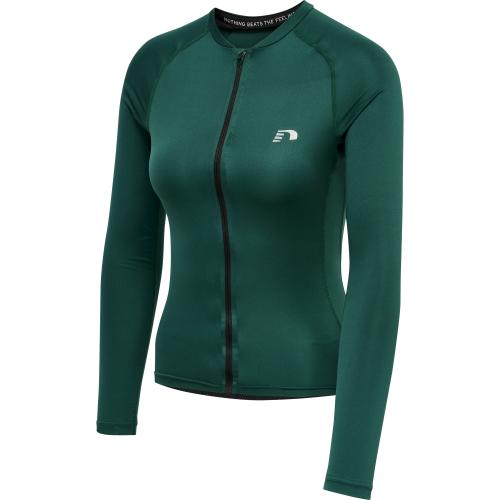 Newline Womens Core Bike L/S Jersey - sea moss (Grösse: 2XL) von Newline