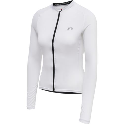 Newline Womens Core Bike L/S Jersey - white (Grösse: L) von Newline