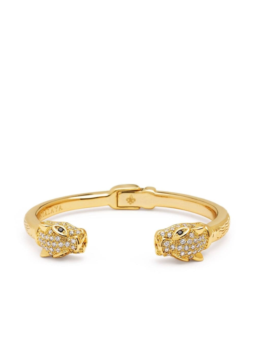 Nialaya Jewelry Panther crystal-embellished bracelet - Gold von Nialaya Jewelry