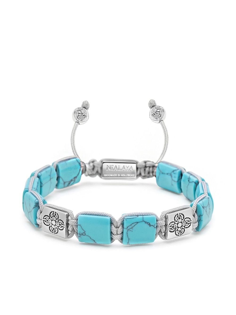 Nialaya Jewelry The Dorje Flatbead Collection bracelet - Blue von Nialaya Jewelry