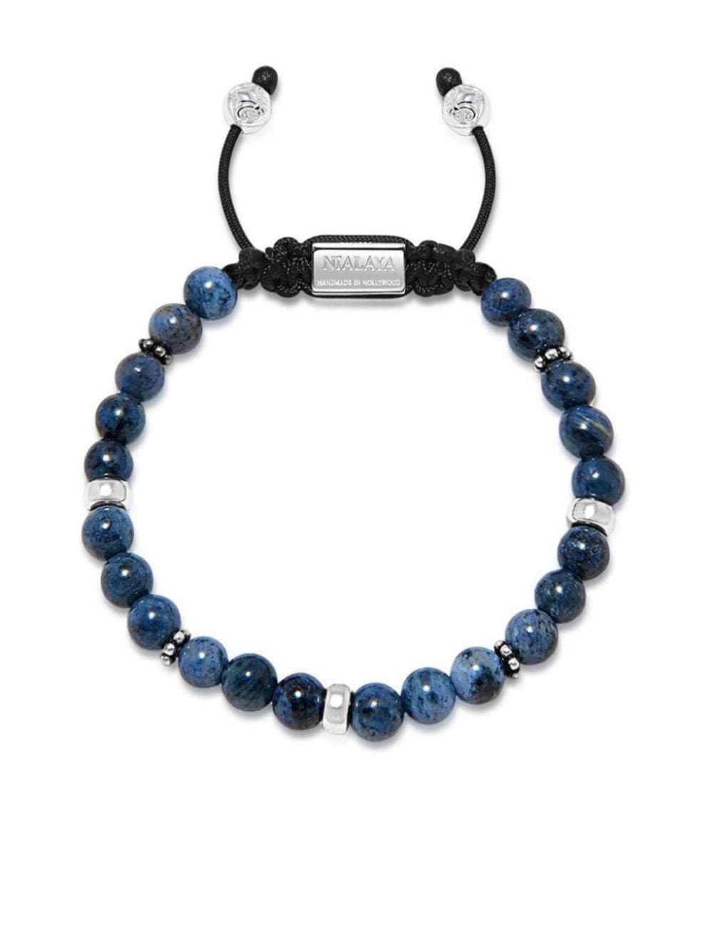 Nialaya Jewelry beaded dumortierite bracelet - Blue von Nialaya Jewelry