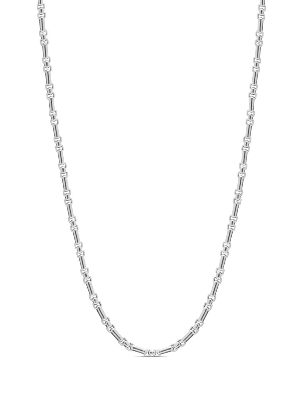 Nialaya Jewelry figaro-link chain necklace - Silver von Nialaya Jewelry