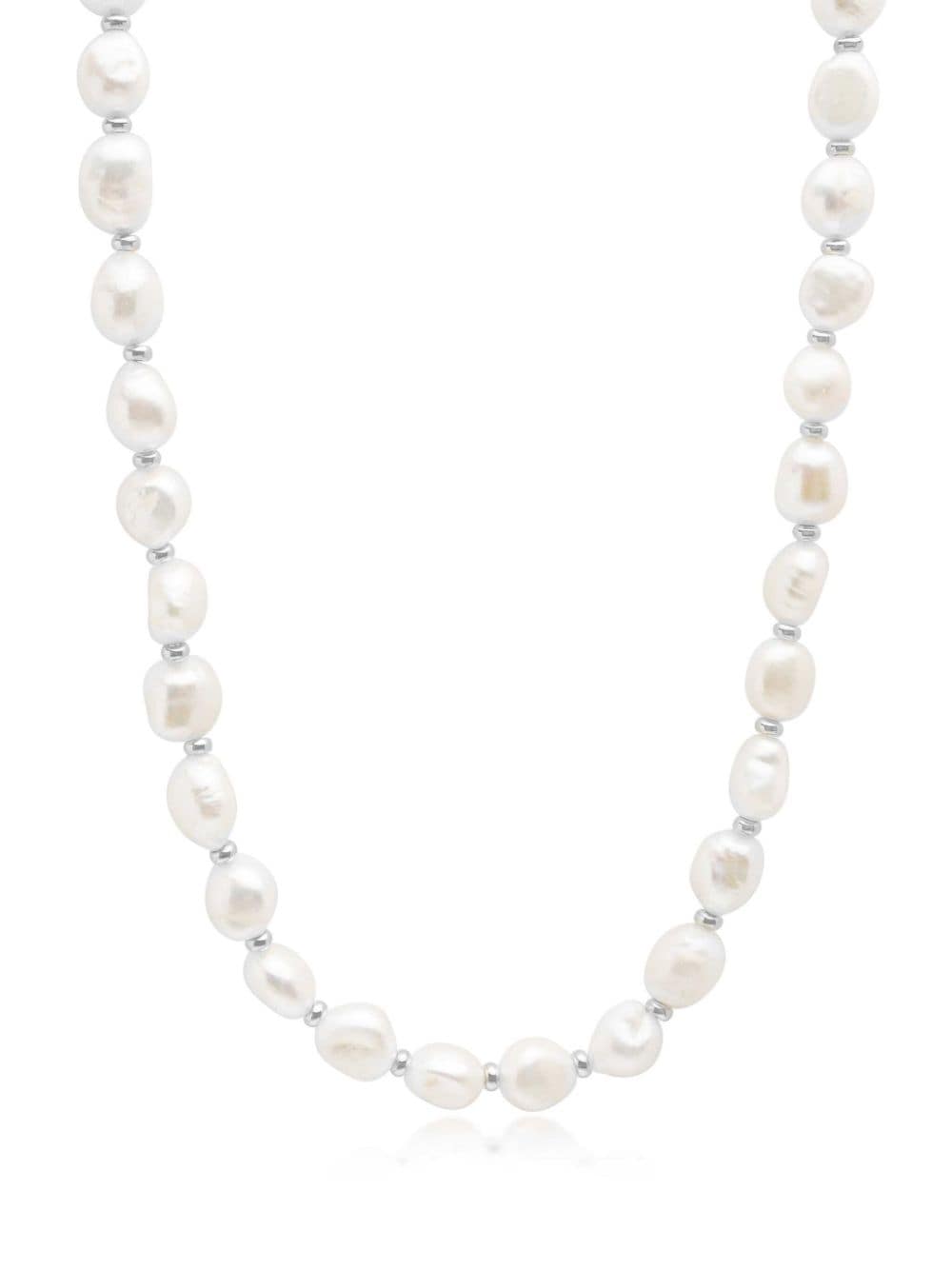 Nialaya Jewelry freshwater pearl necklace - White von Nialaya Jewelry