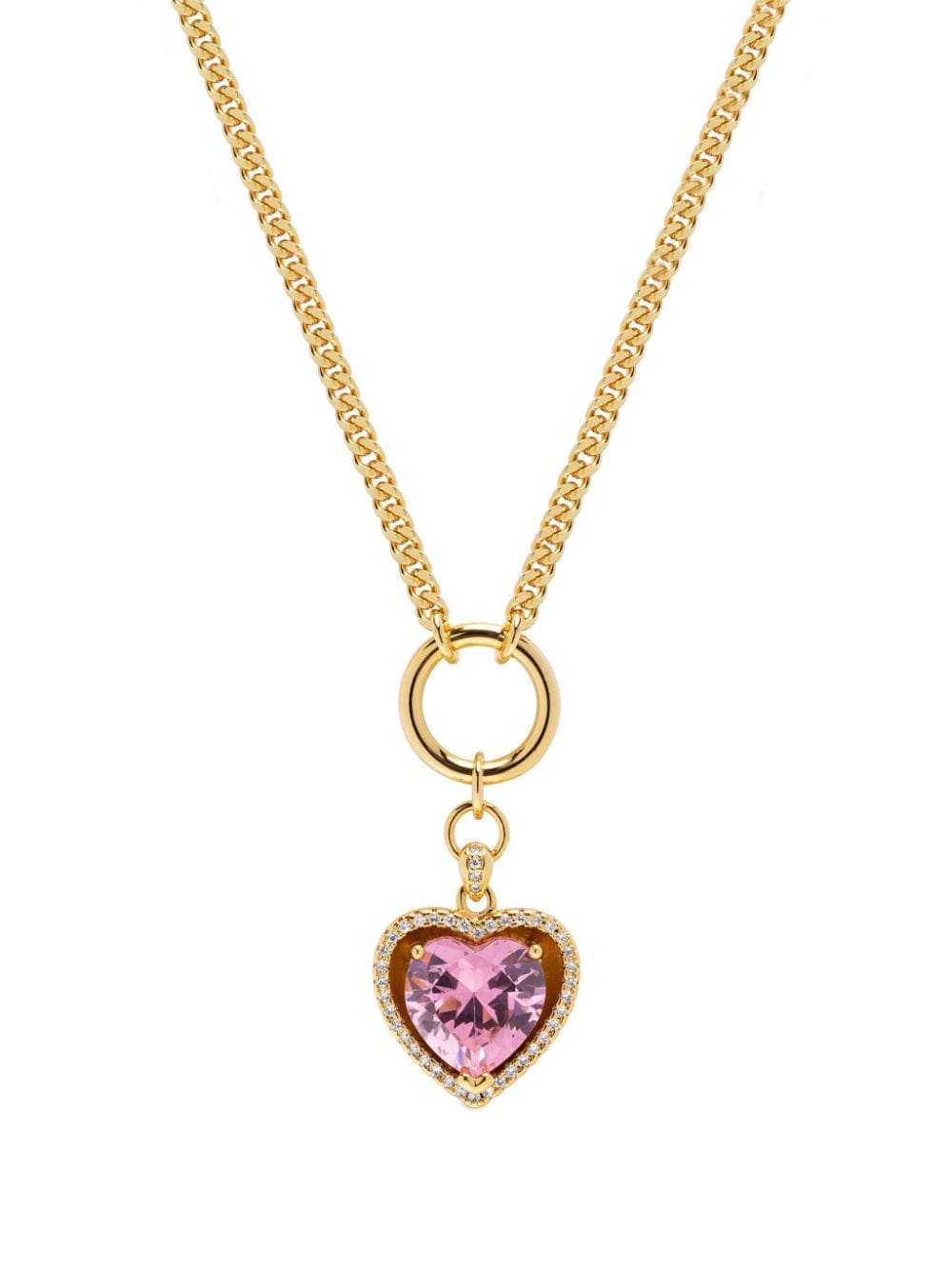 Nialaya Jewelry heart-pendant gold-plated necklace von Nialaya Jewelry