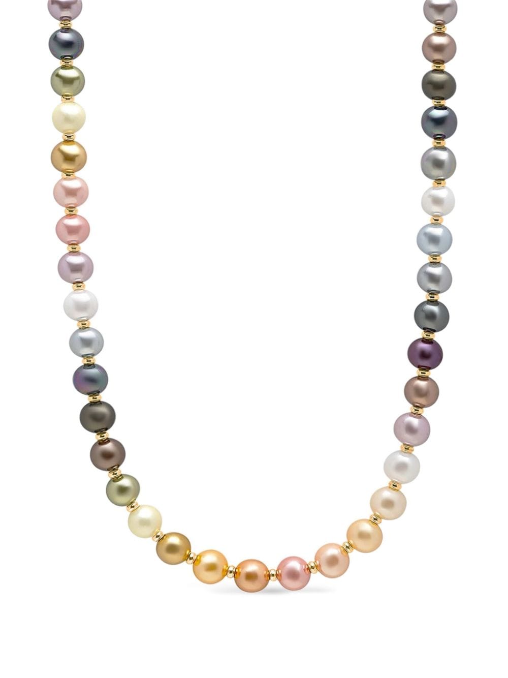 Nialaya Jewelry pearl beaded necklace - Pink von Nialaya Jewelry