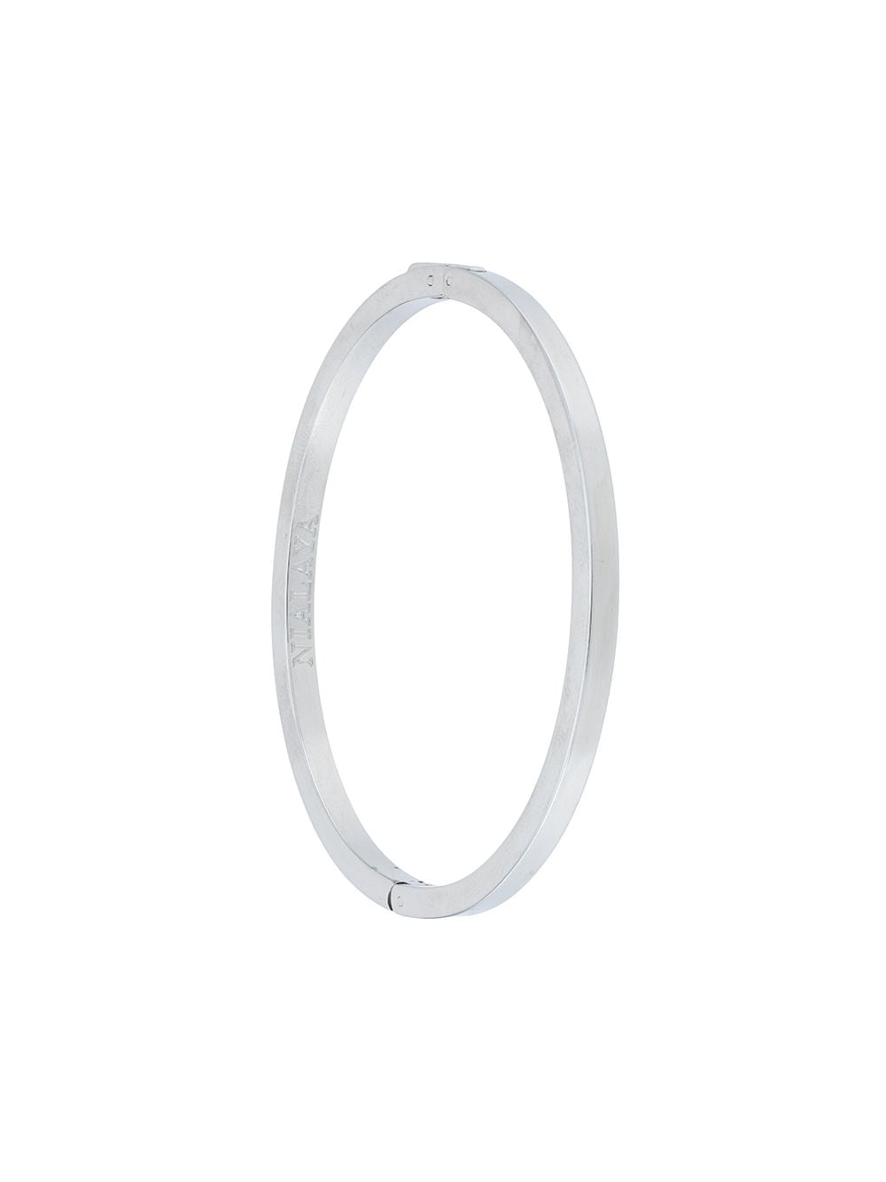 Nialaya Jewelry slim bracelet band - Silver von Nialaya Jewelry