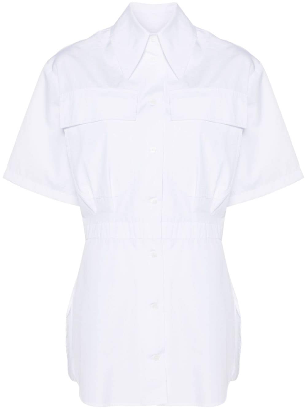Niccolò Pasqualetti poplin cotton shirt - White von Niccolò Pasqualetti