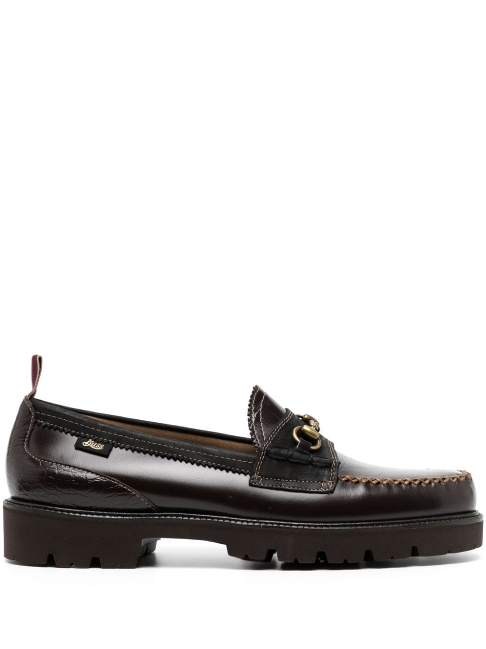 Nicholas Daley x G.H.BASS Weejuns leather loafers - Brown von Nicholas Daley