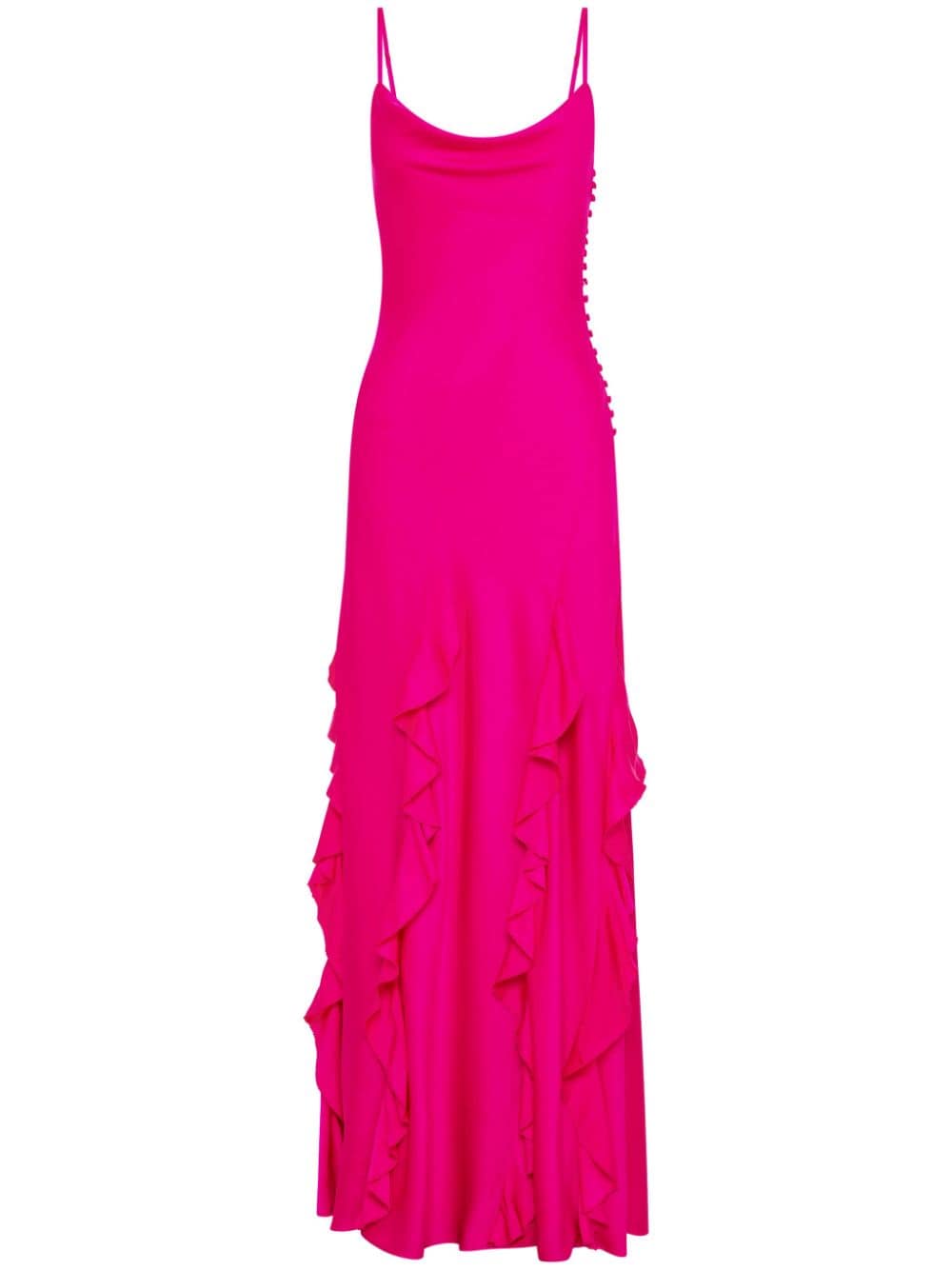 Nicholas Kamila silk maxi dress - Pink von Nicholas