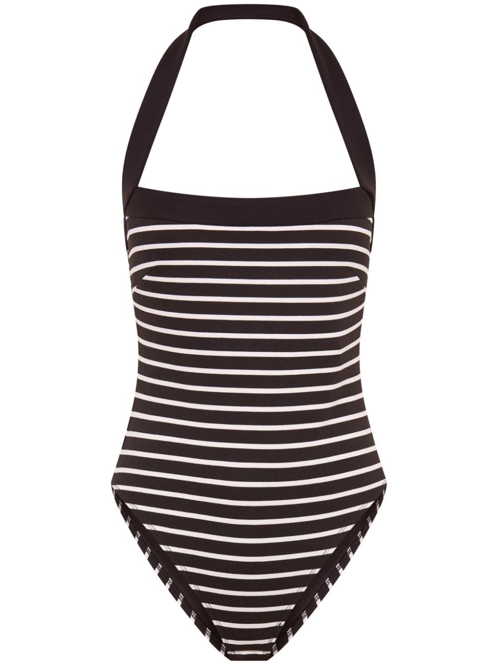 Nicholas Lainey striped bodysuit - Black von Nicholas