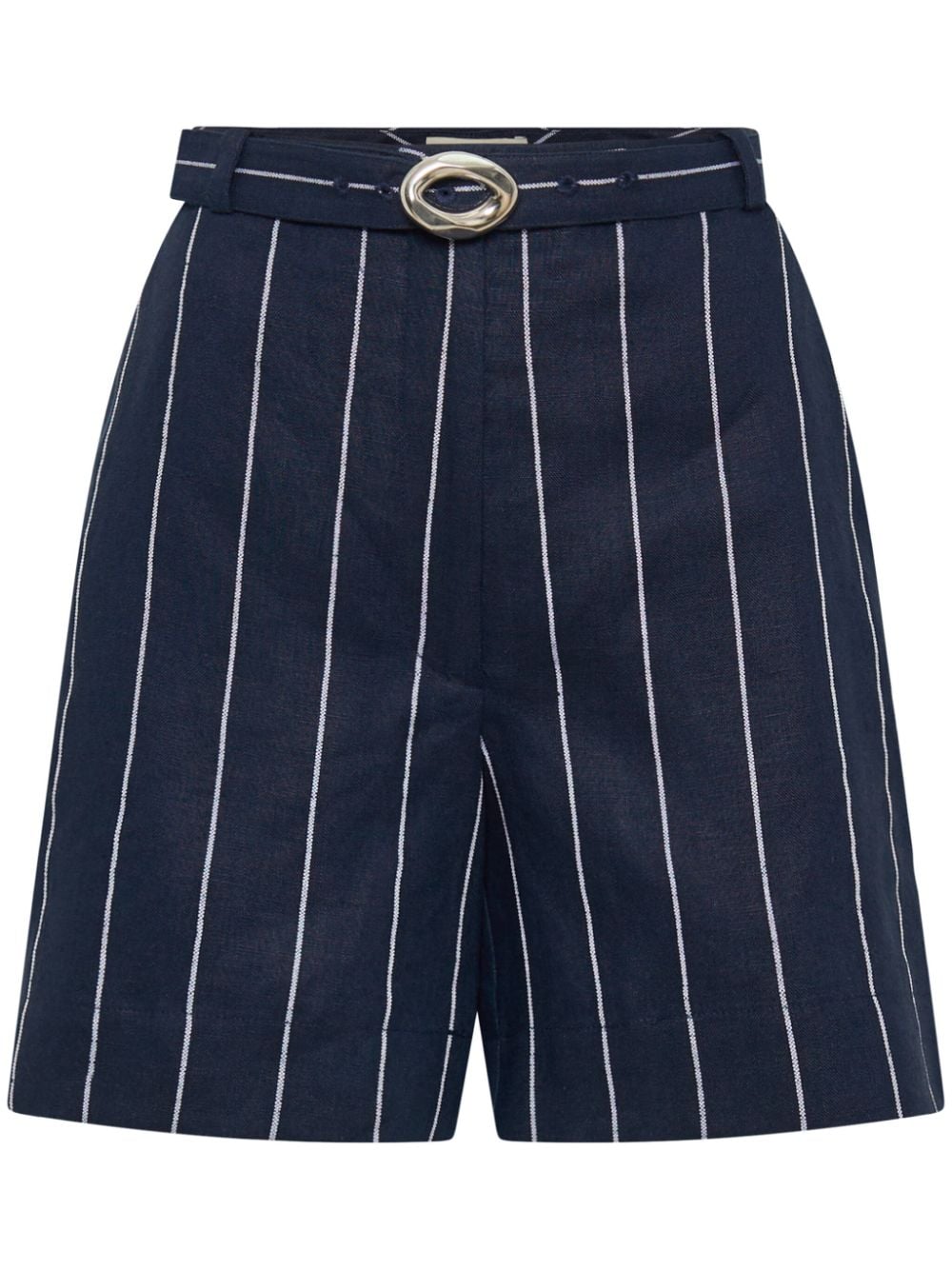 Nicholas Lavinia striped linen shorts - Blue von Nicholas