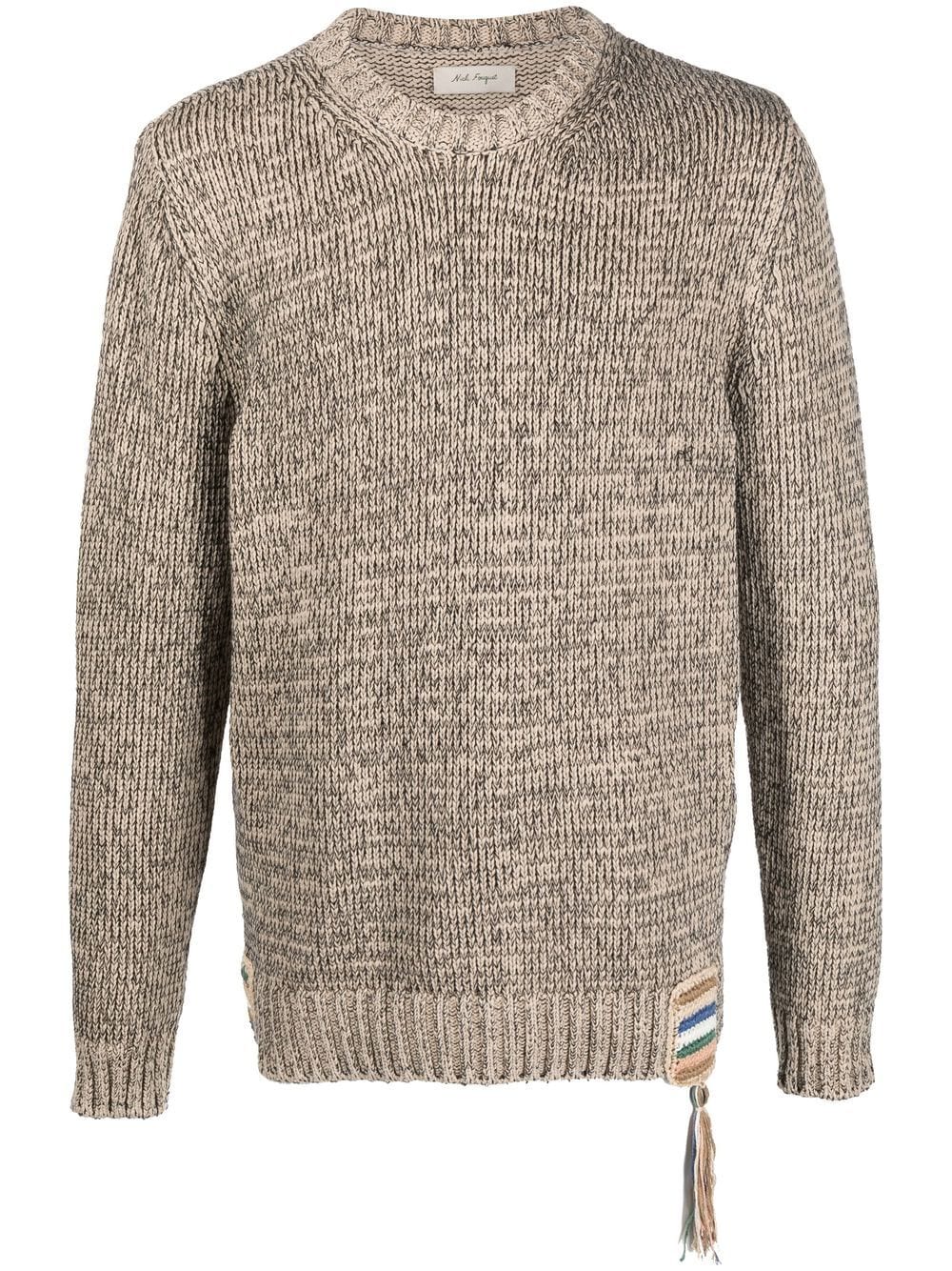 Nick Fouquet tassel-detail jumper - Neutrals von Nick Fouquet