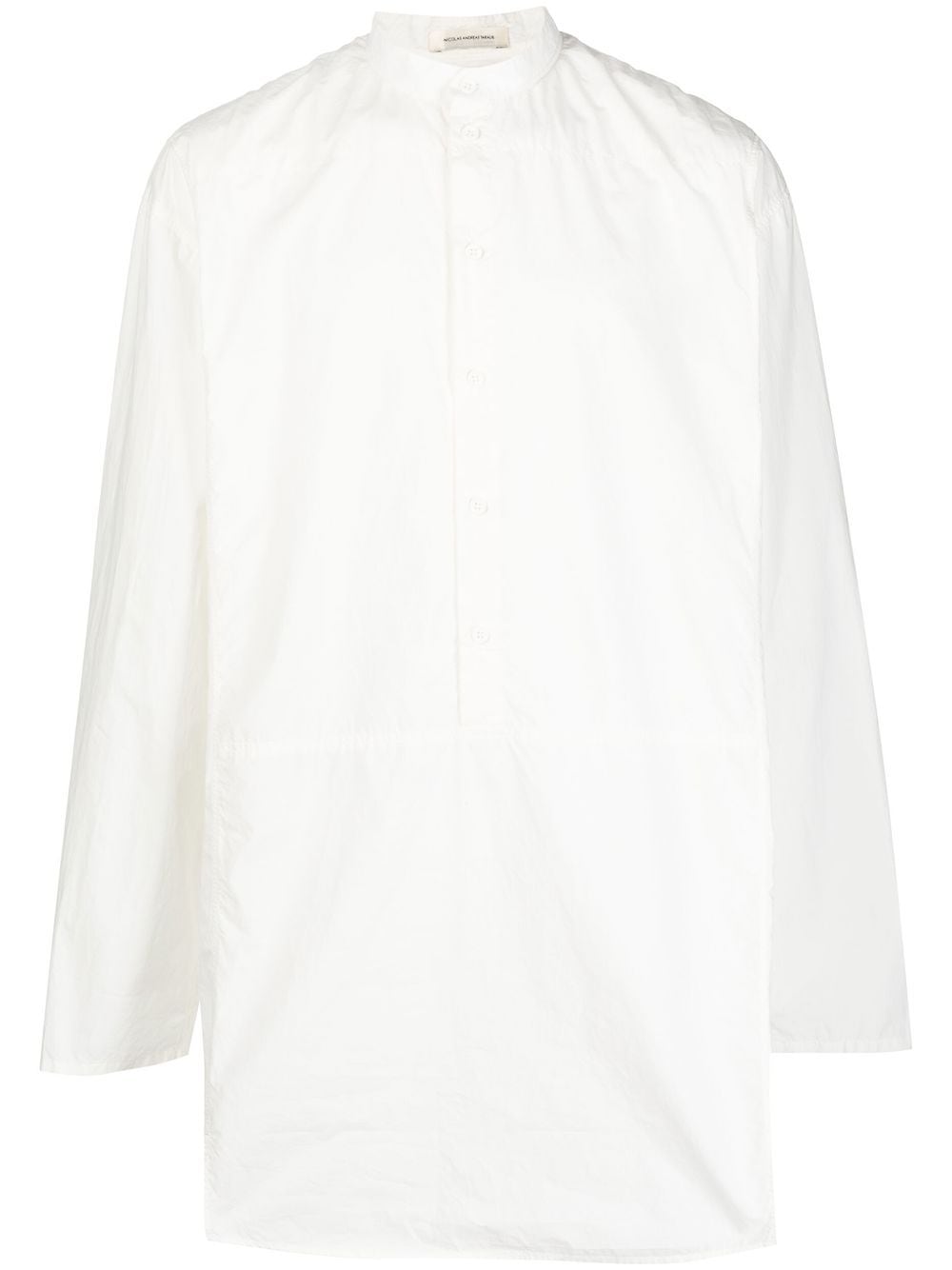 Nicolas Andreas Taralis button-down cotton shirt - White von Nicolas Andreas Taralis