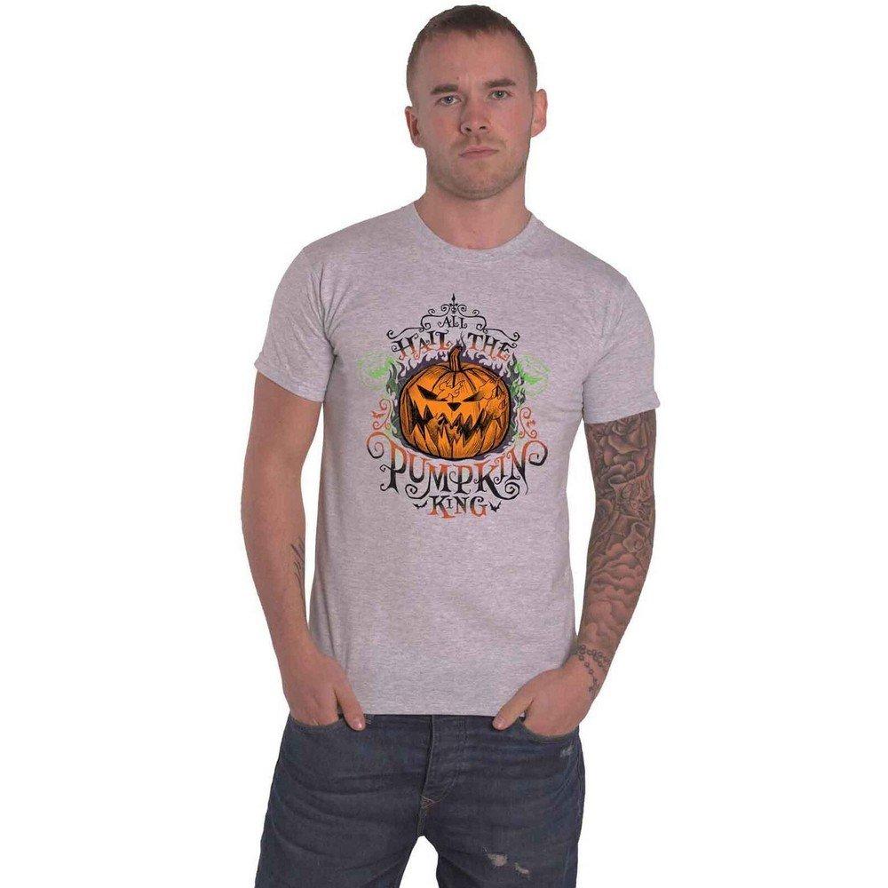 All Hail The Pumpkin King Tshirt Damen Grau M von Nightmare Before Christmas