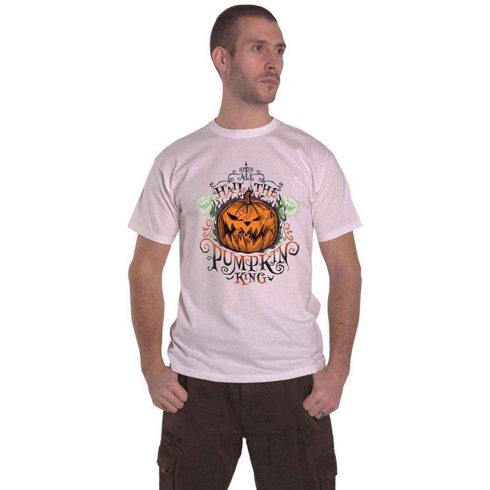 All Hail The Pumpkin King Tshirt Damen Weiss S von Nightmare Before Christmas