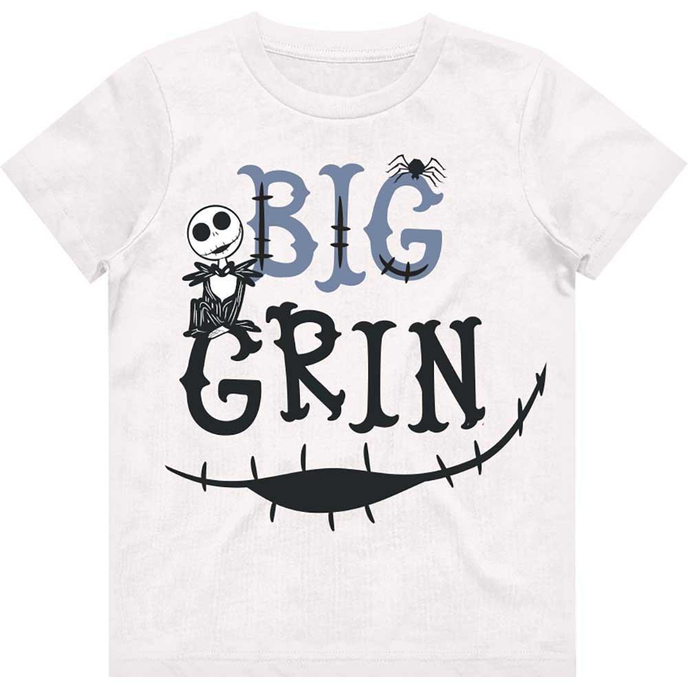 Big Tshirt Jungen Weiss 128 von Nightmare Before Christmas