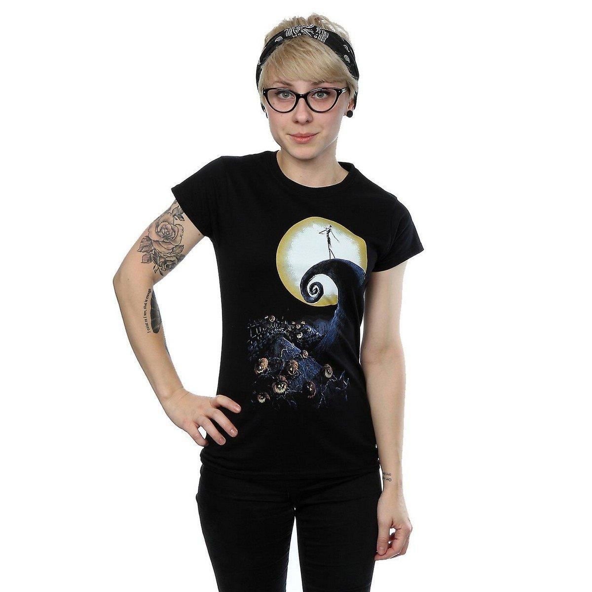 Cemetery Tshirt Damen Schwarz XS von Nightmare Before Christmas