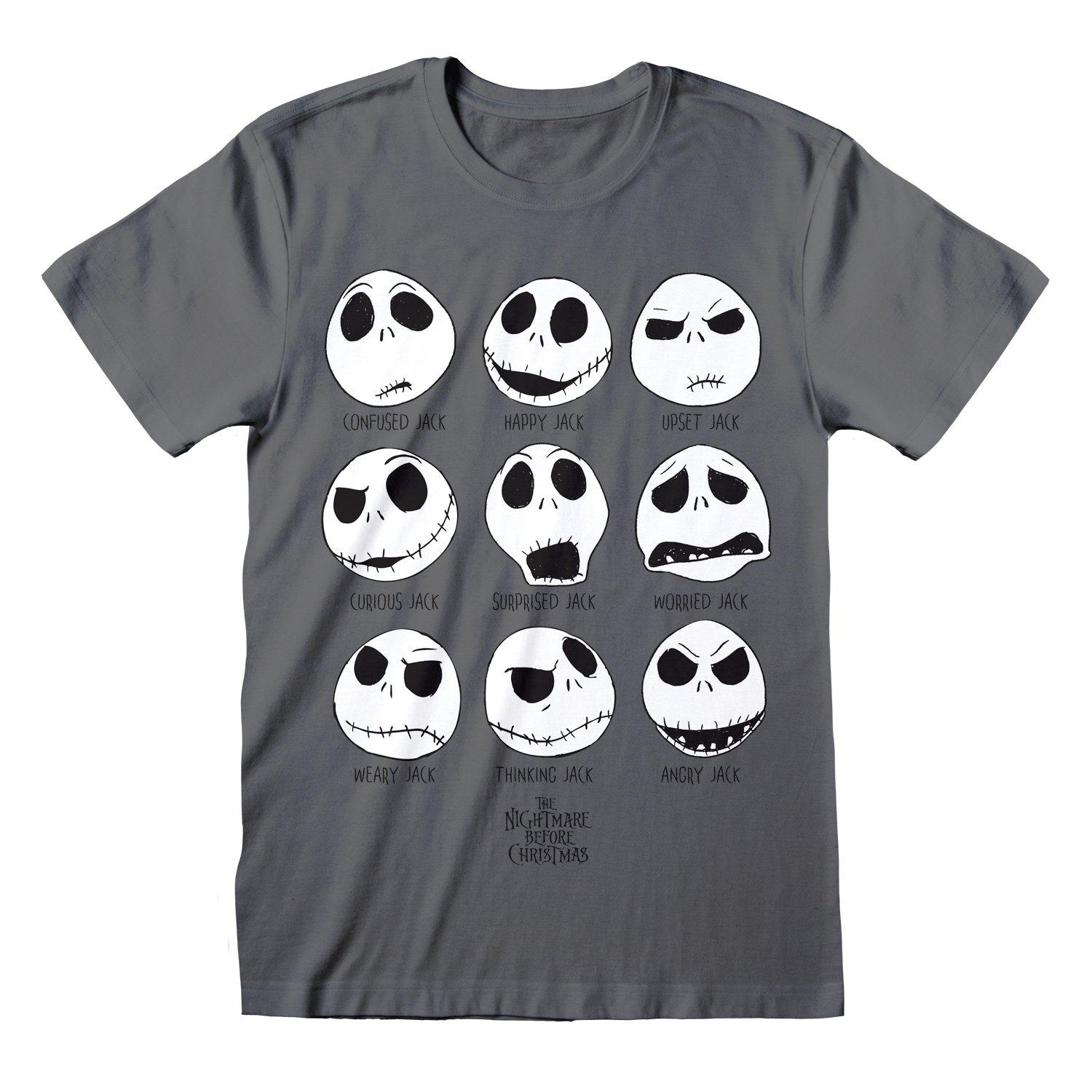 Tshirt Damen Grau M von Nightmare Before Christmas