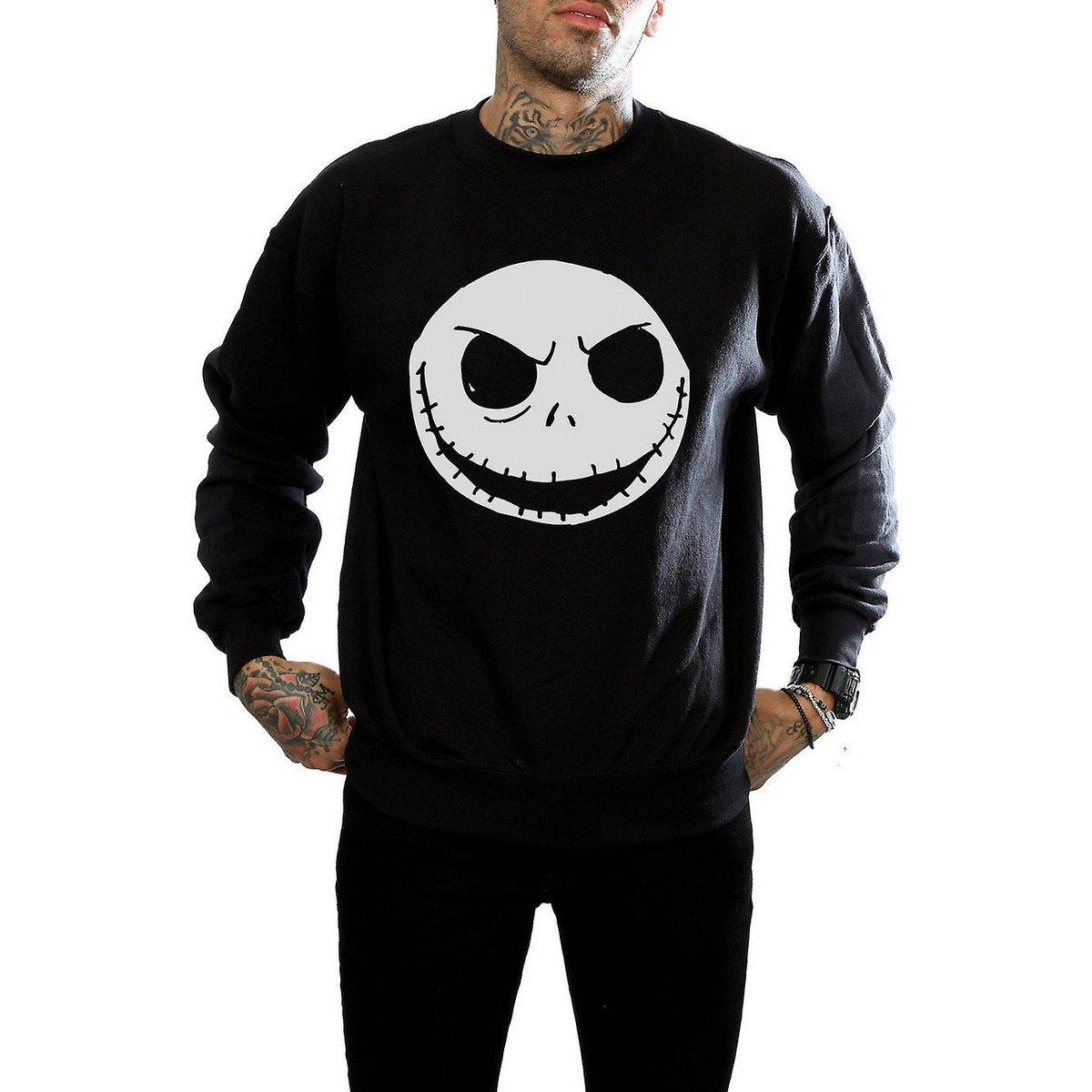 Sweatshirt Herren Schwarz 3XL von Nightmare Before Christmas