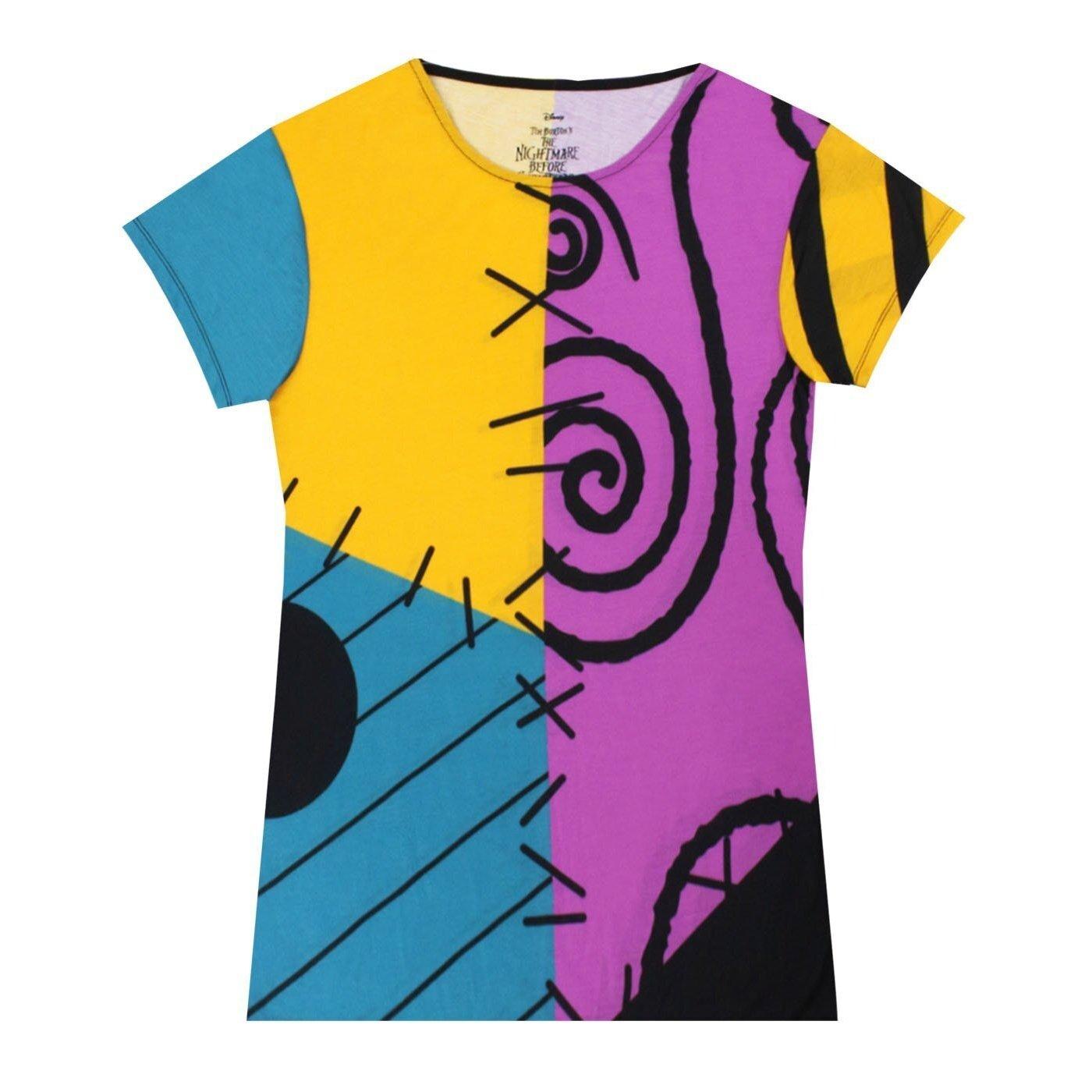 T-shirt Damen Multicolor S von Nightmare Before Christmas