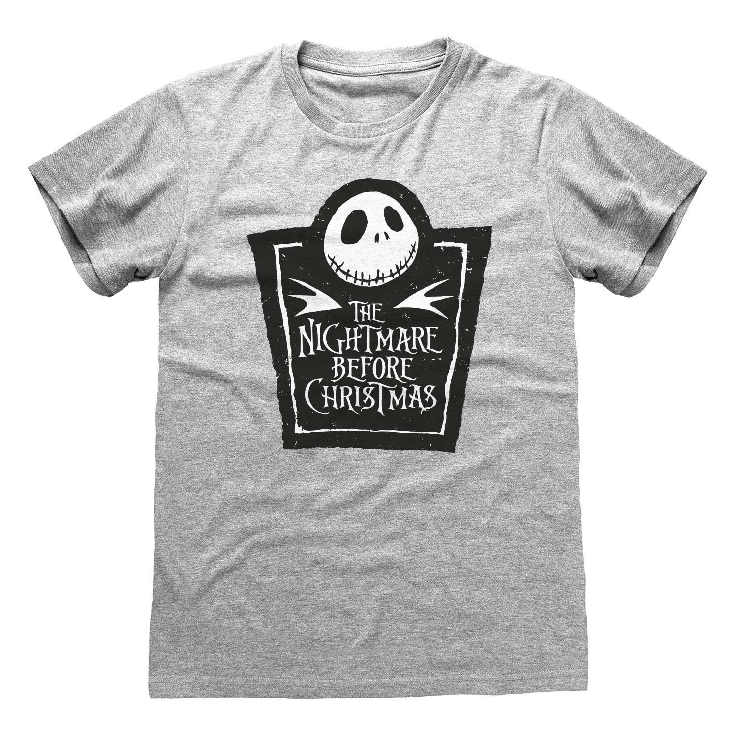 Tshirt Damen Grau L von Nightmare Before Christmas