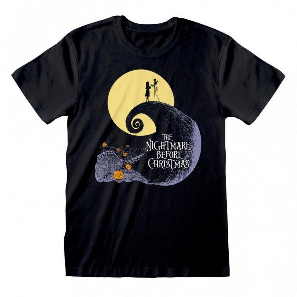 Tshirt Damen Schwarz L von Nightmare Before Christmas